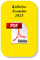 Kallelse Årsmöte 2025